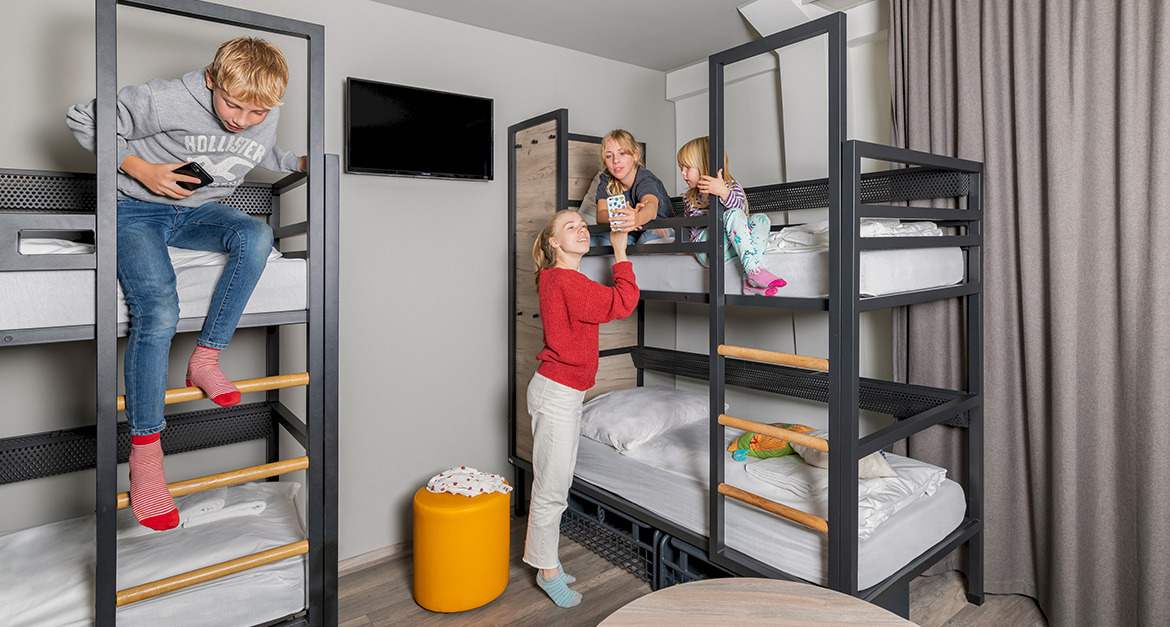 Family room in a&o Hostel