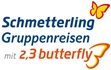 Schmetterling Gruppenreisen