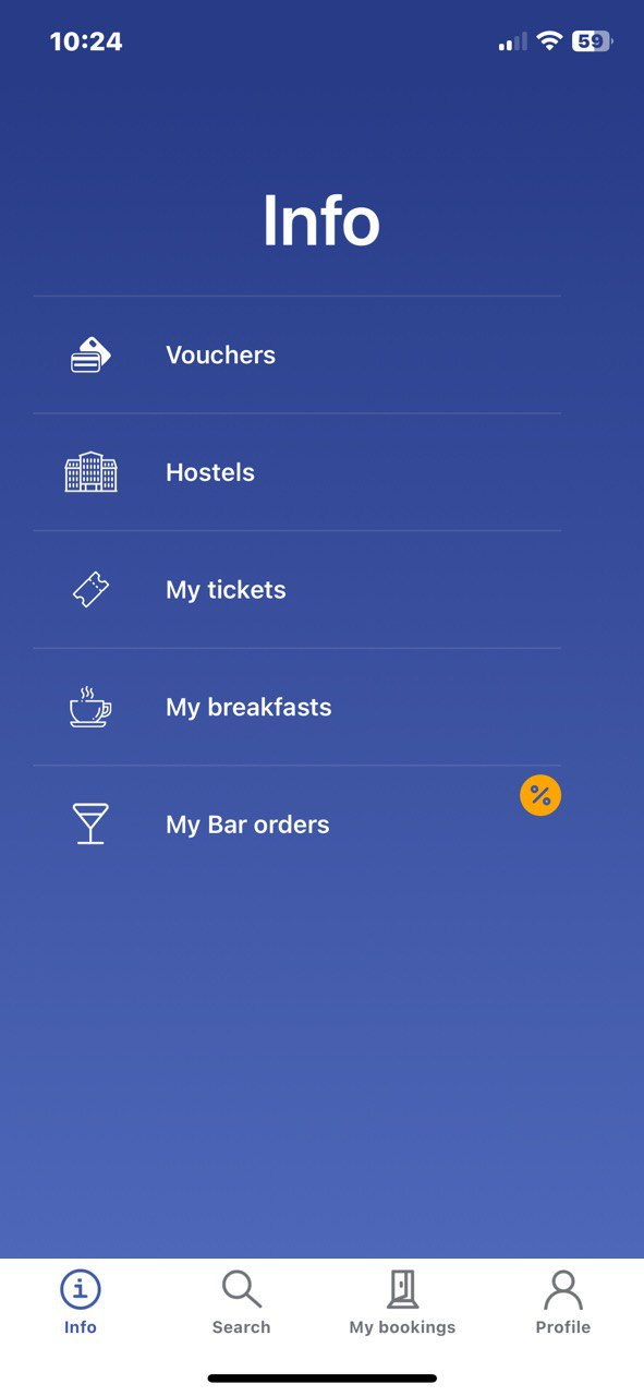 a&o Hostel voucher instruction info