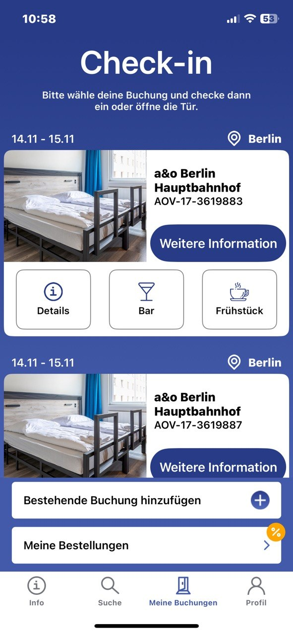 a&o Hostel voucher instruction step 9